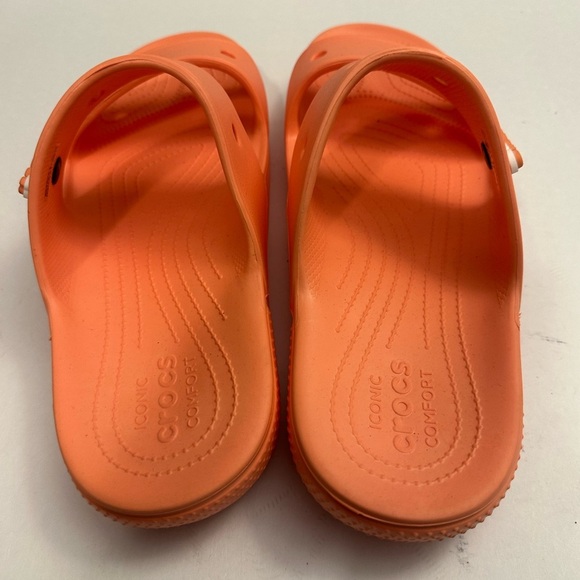 Crocs Classic Unisex Two Strap Slide Sandal Size Men 13 - Picture 9 of 12